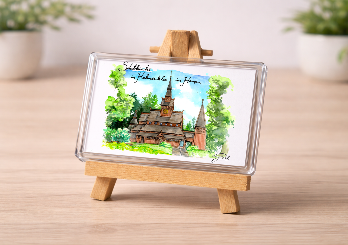 Magnet - Stabkirche Hahnenklee - Mein Shop
