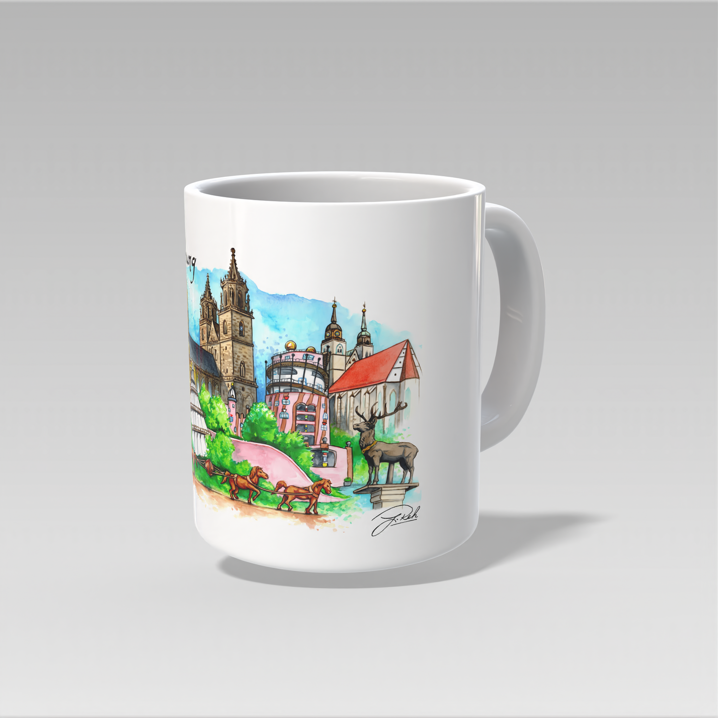 Tasse - Collage Magdeburg