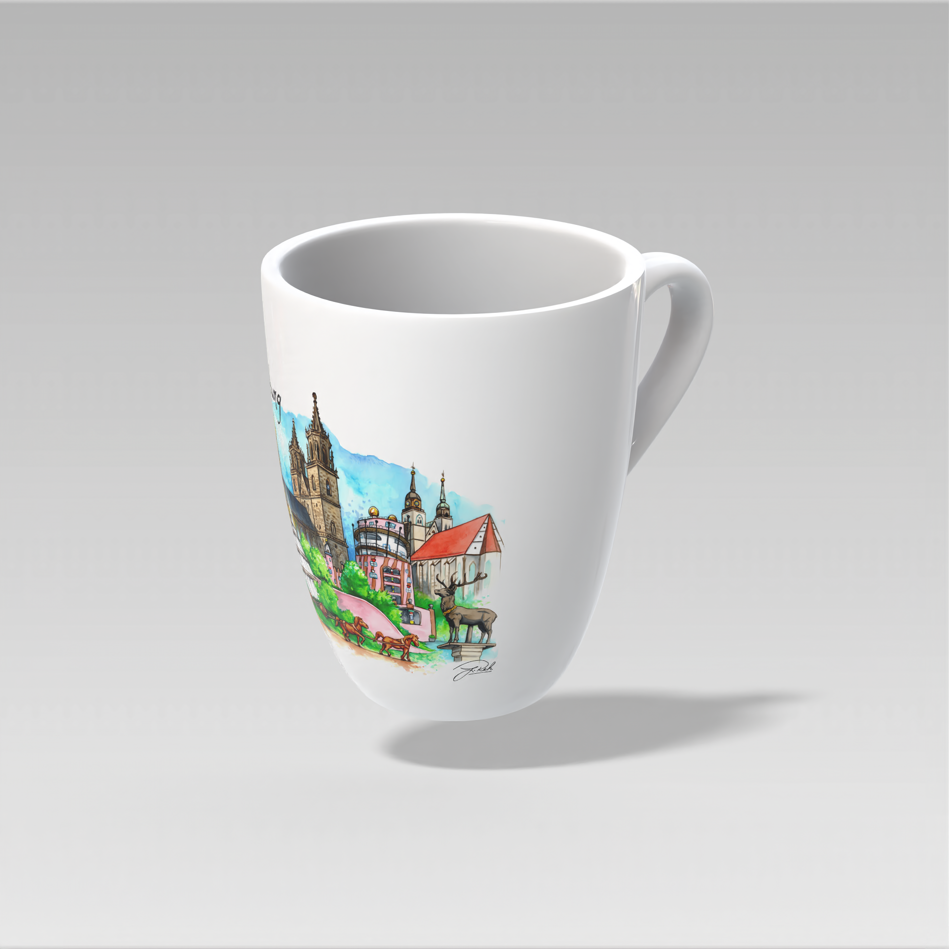 Tasse - Collage Magdeburg
