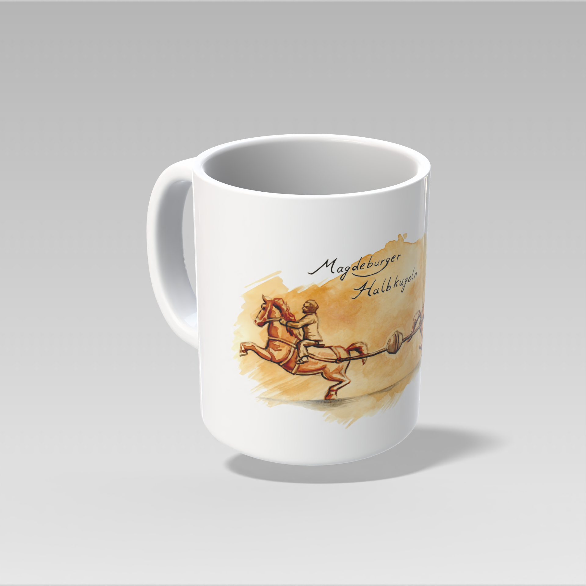 Tasse - Magdeburger Halbkugeln