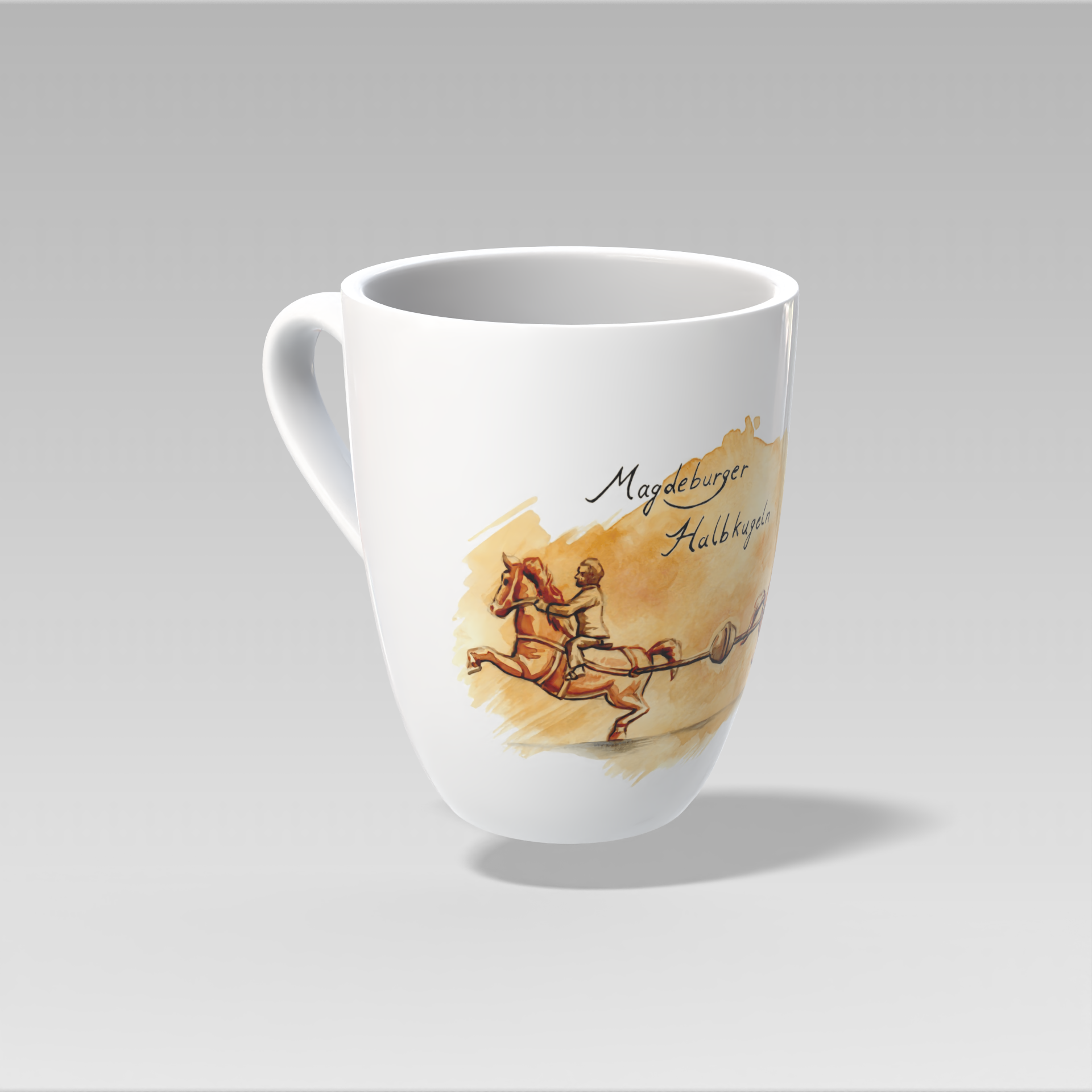 Tasse - Magdeburger Halbkugeln