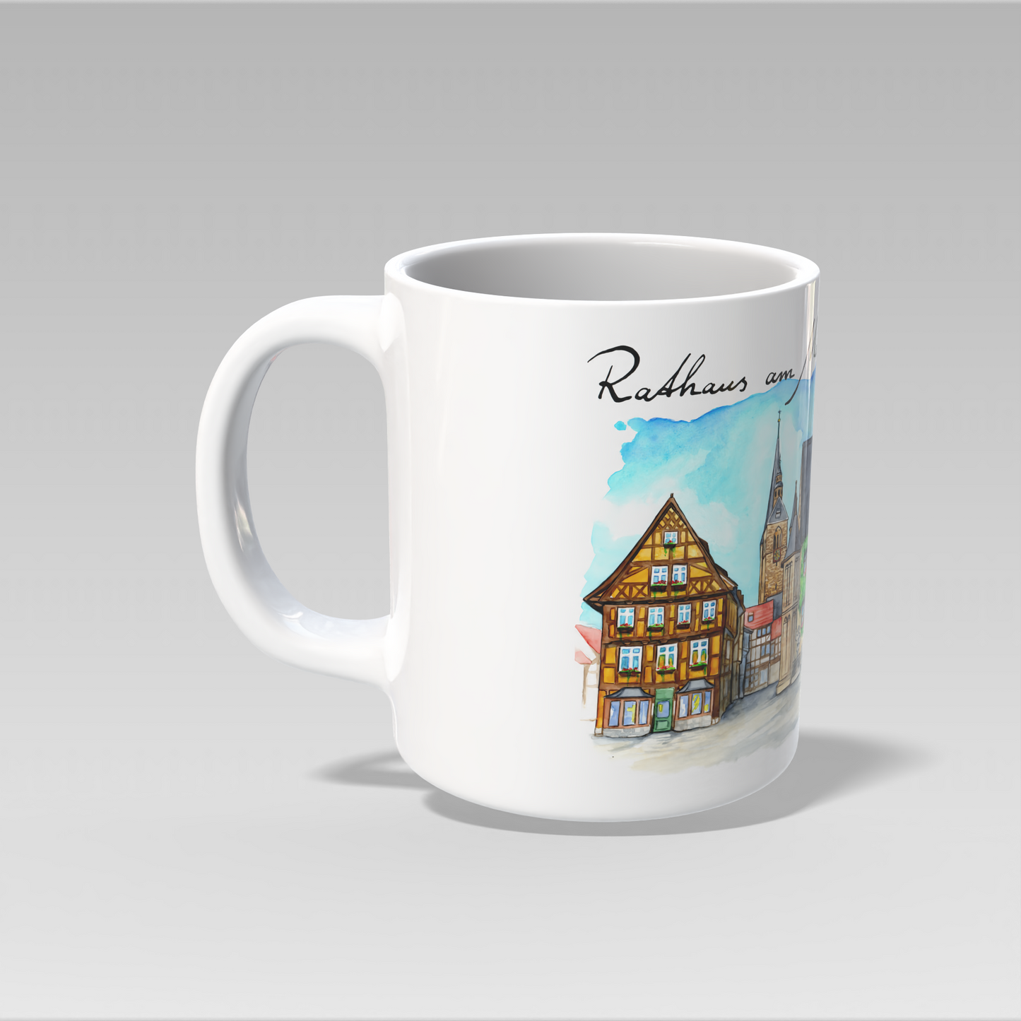 Tasse -Rathaus am Markt
