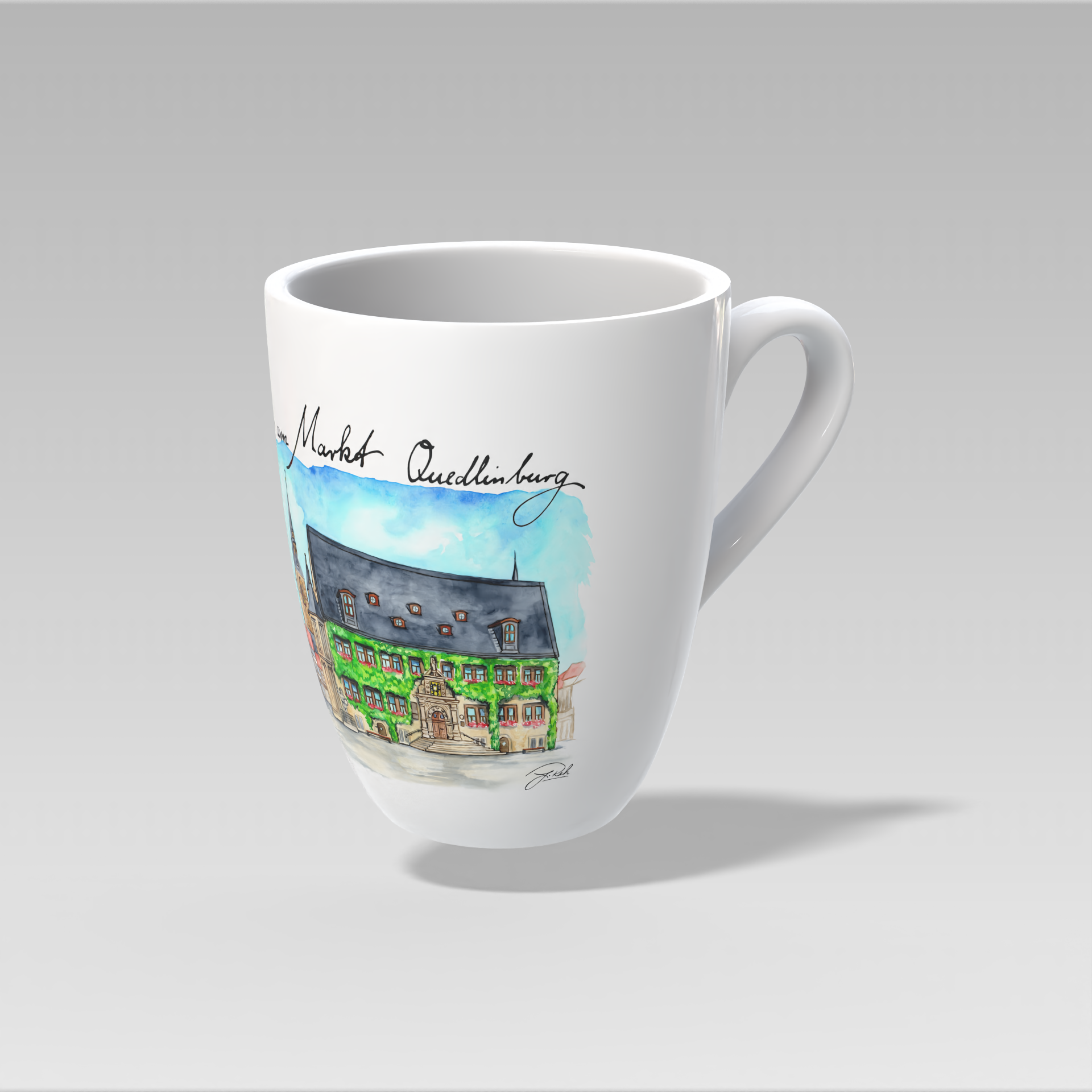 Tasse -Rathaus am Markt