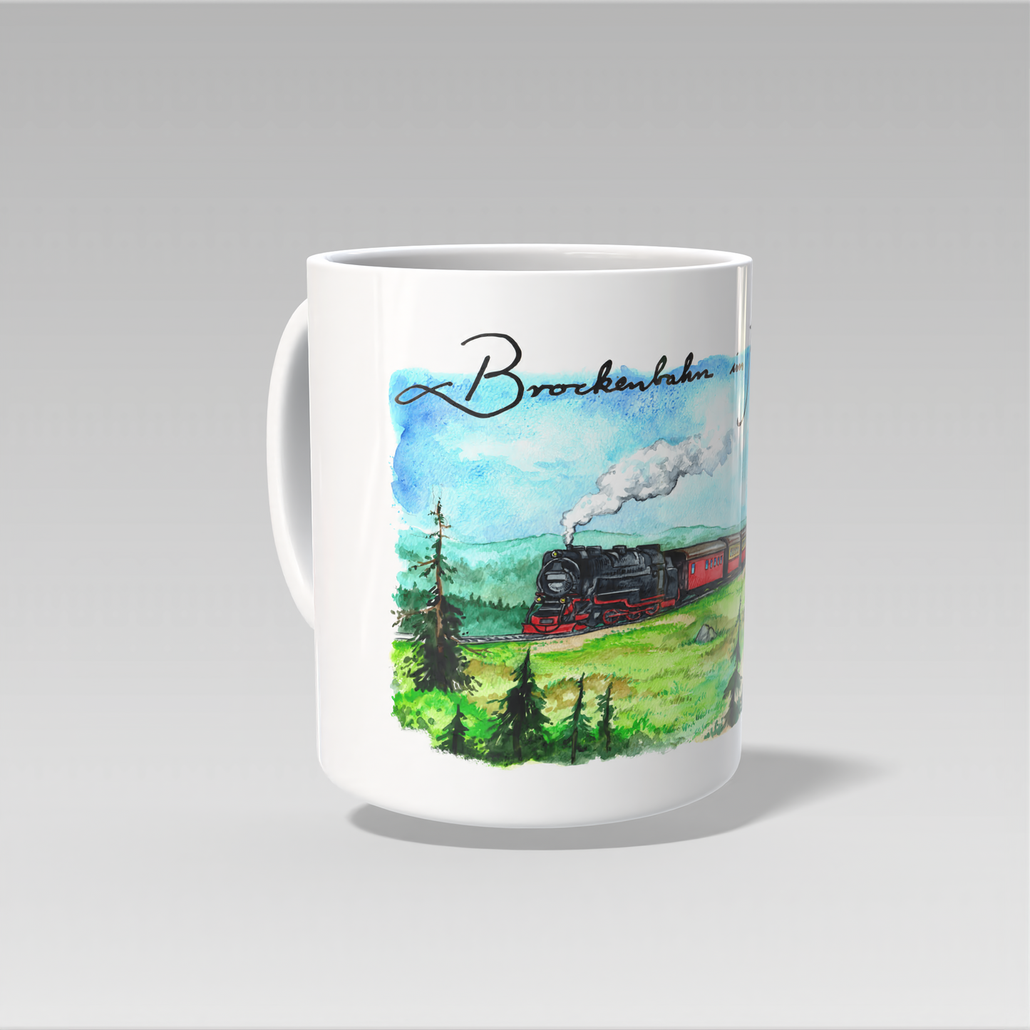 Tasse - Brockenbahn im Harz