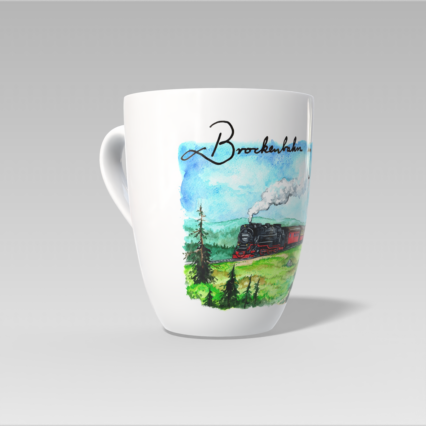 Tasse - Brockenbahn im Harz