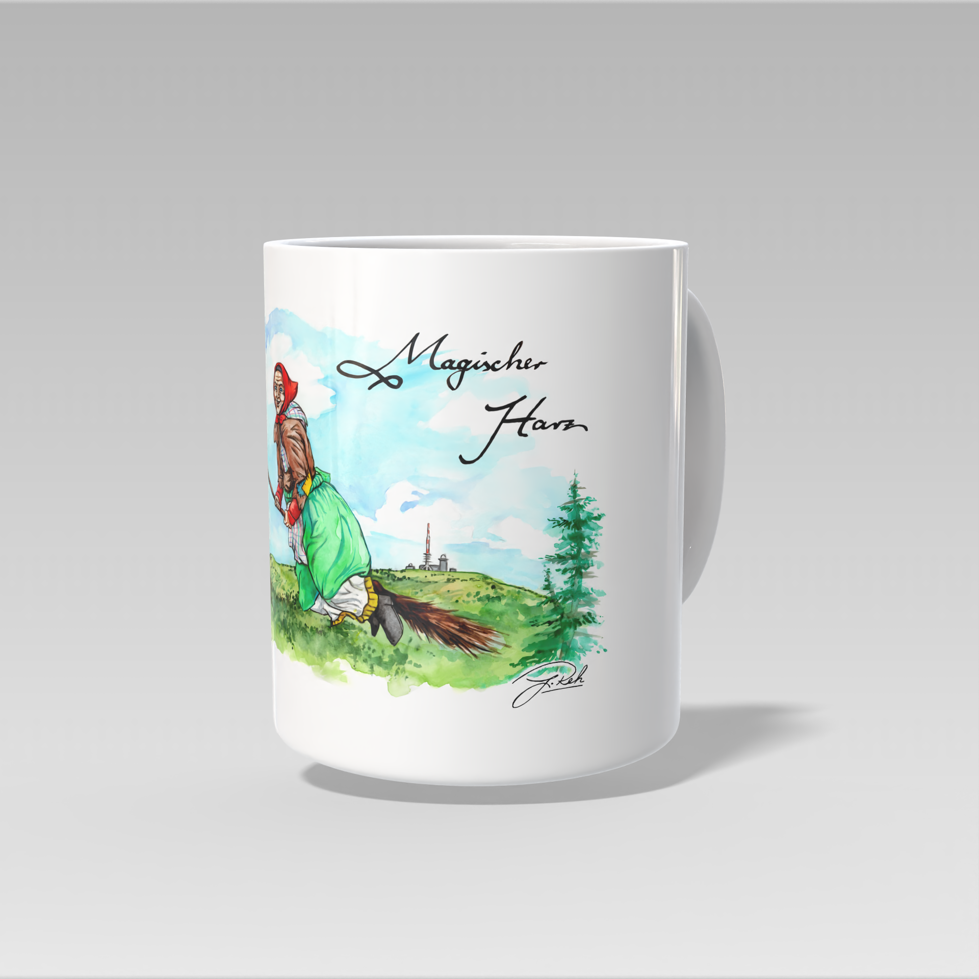 Tasse - Brockenhexe