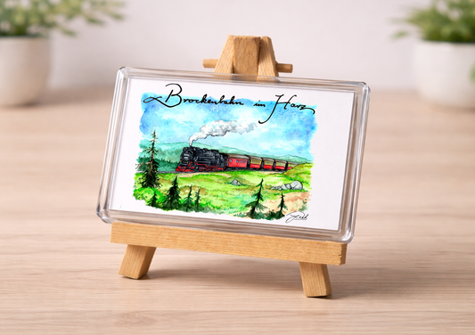 Magnet- Brockenbahn im Harz - Mein Shop
