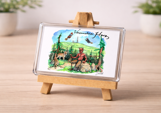 Magnet- Verwunschener Harz - Mein Shop