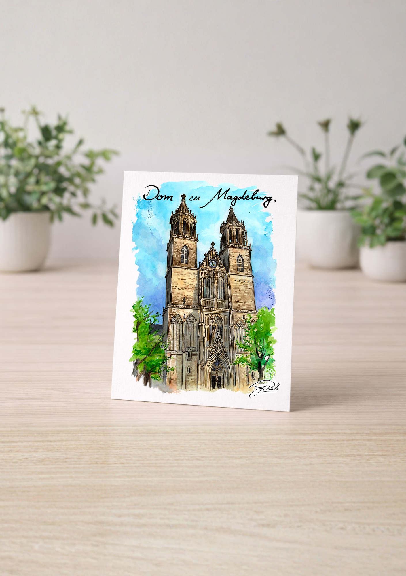 Postkarte - Magdeburger Dom - Mein Shop