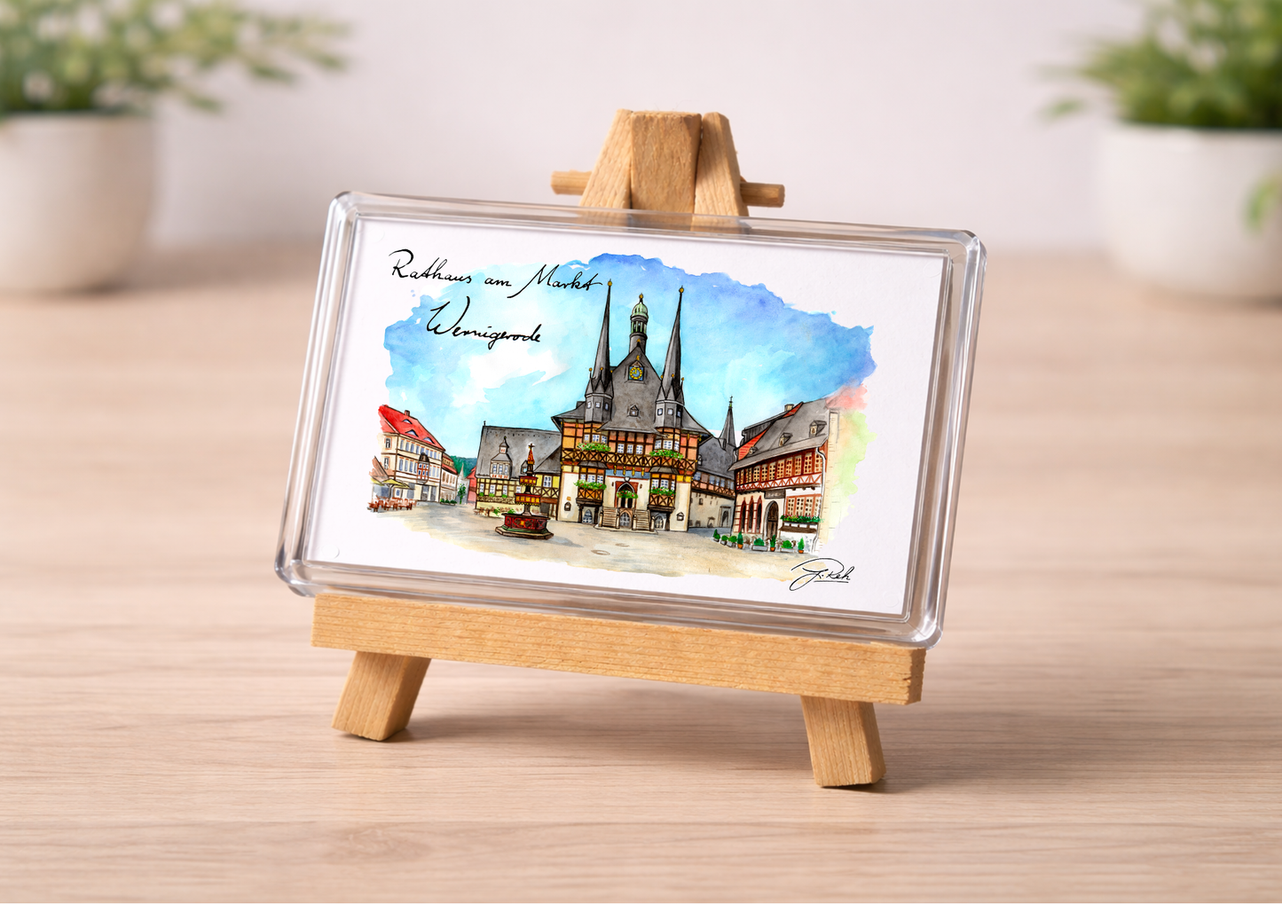 Magnet -Wernigerode Markt - Mein Shop