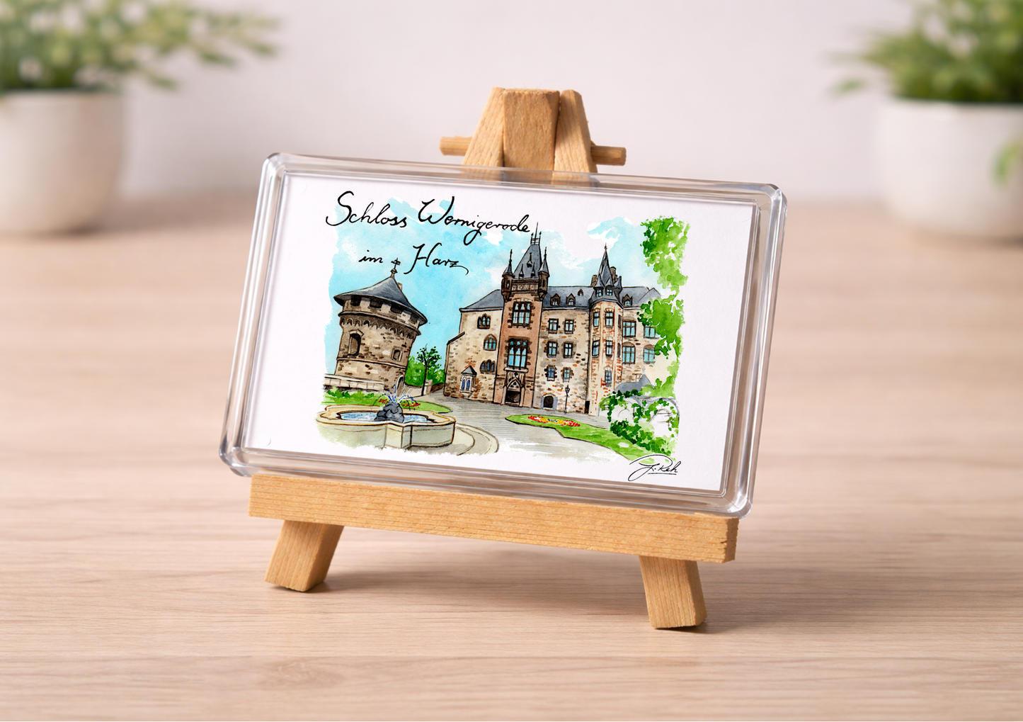 Magnet - Schloss Wernigerode - Mein Shop
