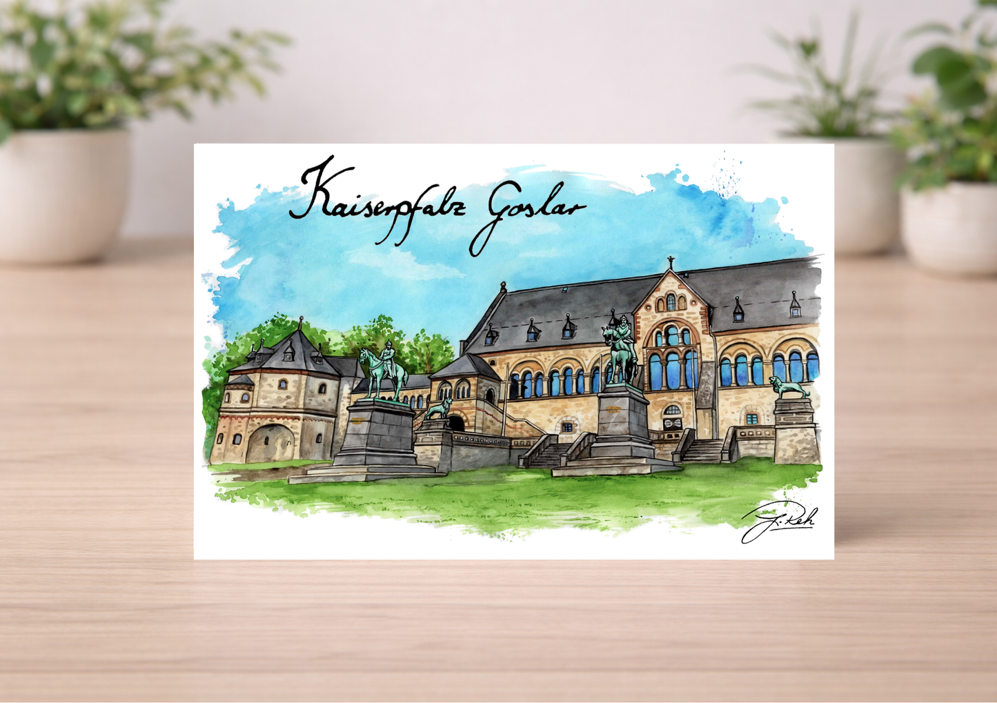 Postkarte- Kaiserpfalz - Mein Shop