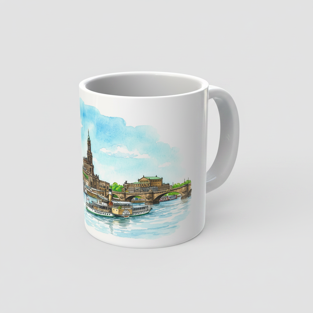 Tasse - Barockstadt Dresden