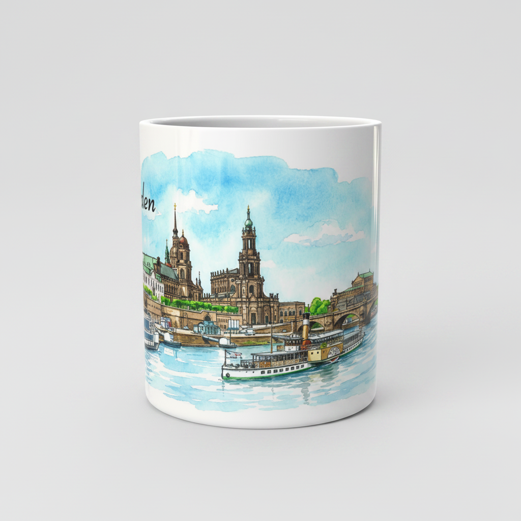 Tasse - Barockstadt Dresden